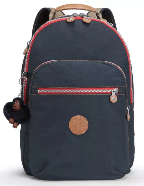 kipling Clas Seoul Large Backpack True Navy Combo