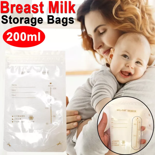 Pre-Sterilised Breast Milk Bags Baby Breast Milk Storage Bags Freezing Pouches