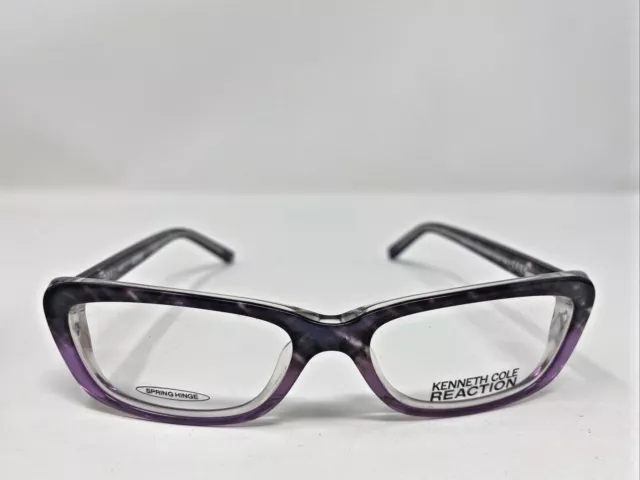 Kenneth Cole Reaction Eyeglasses Frames KC724 51-14-135 C083 Purple OM59