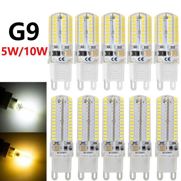 G9 5W 10W LED Lampe Birne Sockel Leuchtmittel Warmweiß Kaltweiß 220V