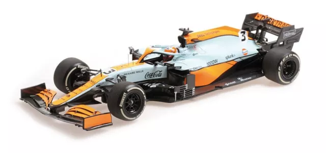 Mclaren F1 Team Mcl35M - Daniel Ricciardo - Monaco Gp 2021 - Minichamps  1:18