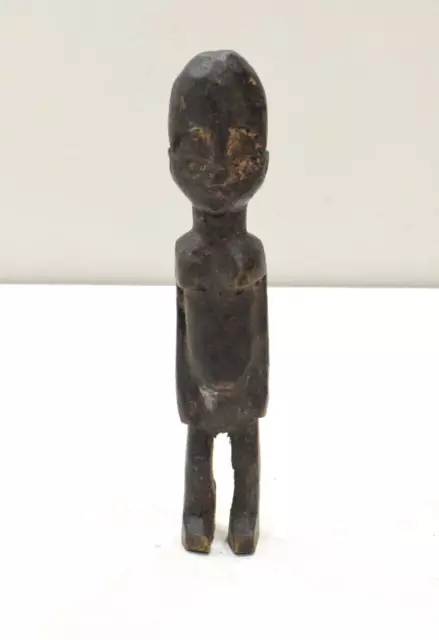 African Lobi Wood Fetish Statue Female Burkina Faso Ceremonial Lobi Statue