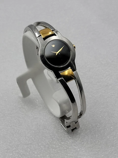 Orologio Donna MOVADO Museo Bicolore Classico Da Bracciale Lusso, Corre, 81.E4.1842