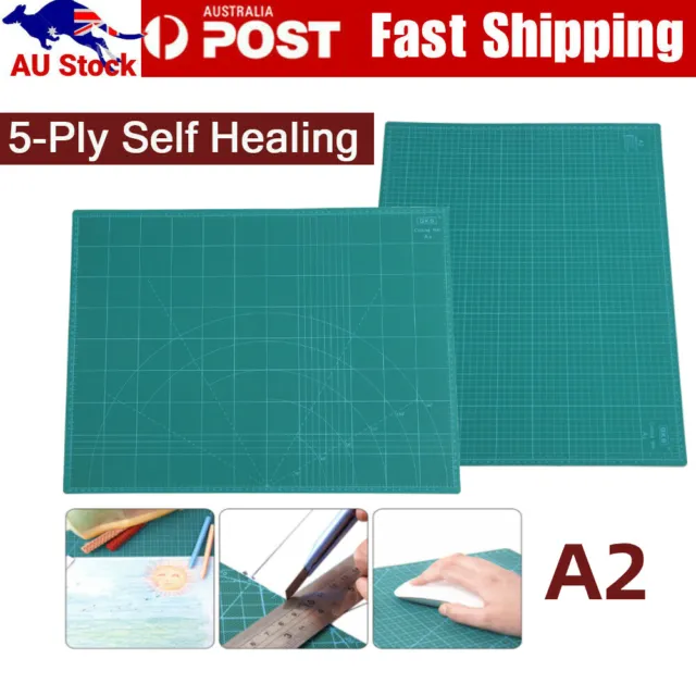 Quality A2 Self Healing Large Thick Cutting Mat Craft Quilting Scrapbooking AU