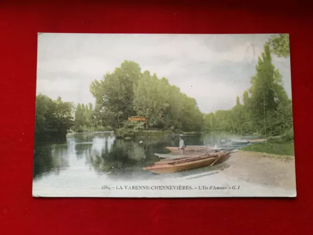 CPA 94 LA VARENNE CHENNEVIERES - L'Ile d'Amour