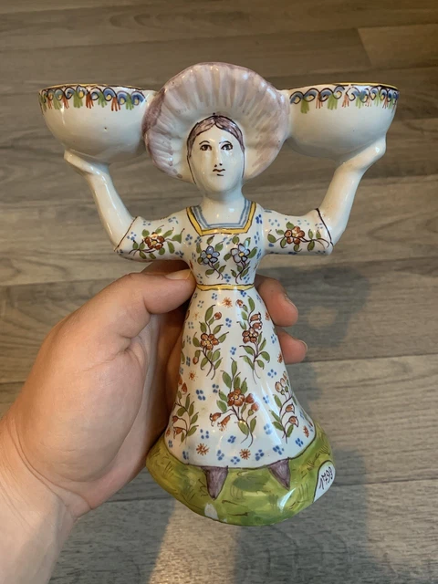 Salière Et Poivrière Vintage Céramique – Design Cerises Rouges, Faïence Blanche
