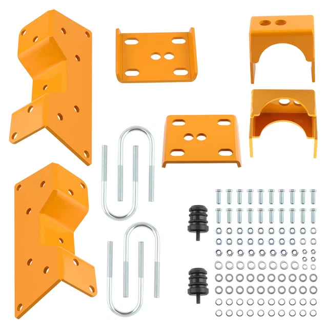 Rear Lowering Drop Kit 5" C-Notch & Axle Flip for Chevrolet C10 GMC C15 73-87