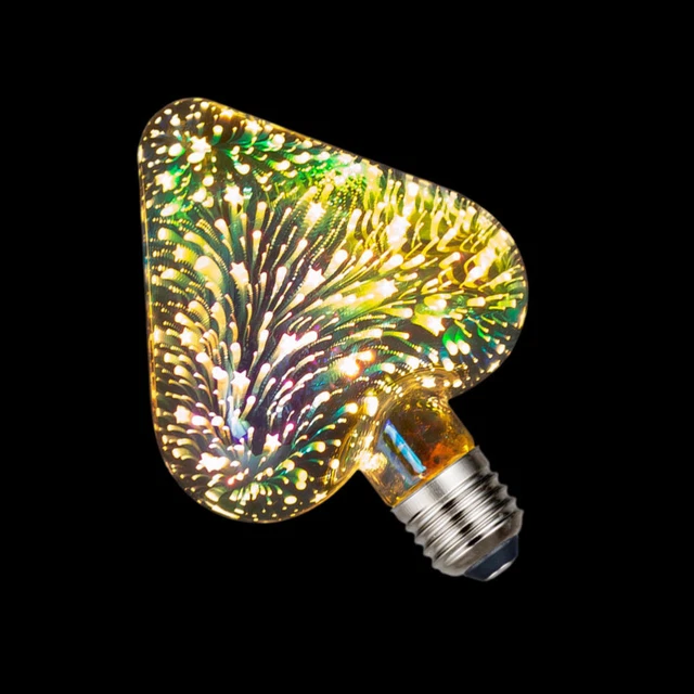 Love lampadina pirotecnica - lampadina LED a forma di cuore lampade LED