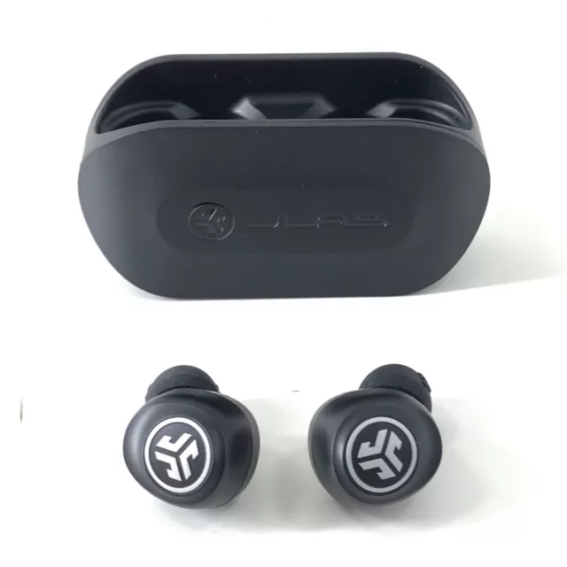 JLab Jbuds Go Air True Wireless Bluetooth Earbuds Earphones - Black