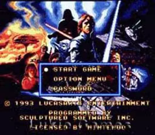 Juego de Nintendo Super Star Wars Empire Strikes Back SNES