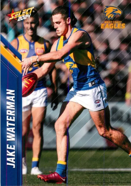 Carte AFL Select Footy Stars des West Coast Eagles 2024 – Jake Waterman