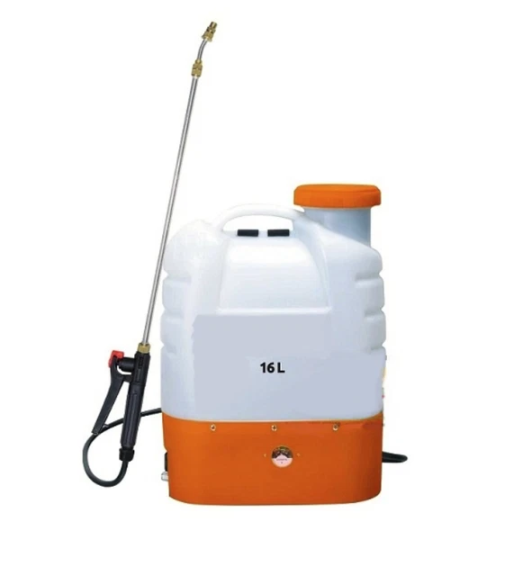 Nebulizzatore Zaino 16lt Nebulizzatore A Zaino Bakaji 16 LT - Spruzzatore A Pompa Per Giardinaggio, Con 3 Ugelli, Giallo/Nero Concime Orto