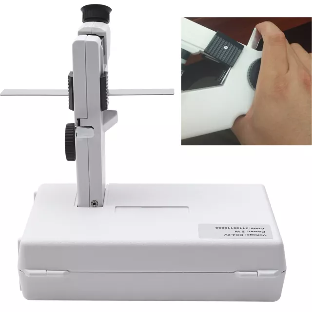 Handheld Portable Focimeter, Manual Optical Lensometer Ophthalmology Device NEW