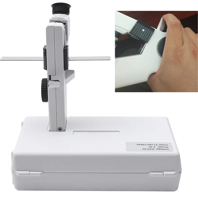 Manual Lensmeter Optical Lensometer Focimeter Optometry Machine Reading Durable