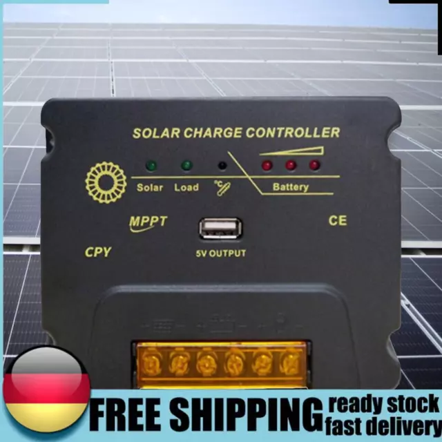 Controladores solares salida USB 5V MPPT panel de célula solar controlador cargador (20A) D