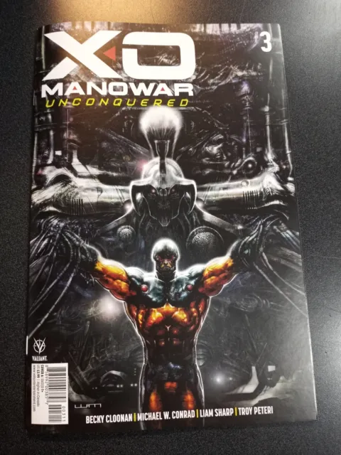 X-O Manowar Unconquered #3 Cover A Sharp Valiant Comic Book NM First Print