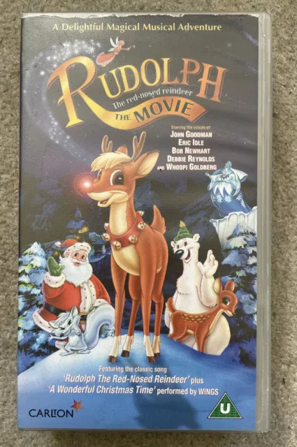 Rudolph The Red Nosed Reindeer - The Movie (VHS) Video Tape