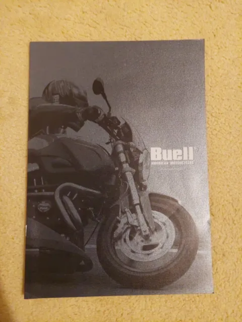 Buell Range Brochure With Price List 2000