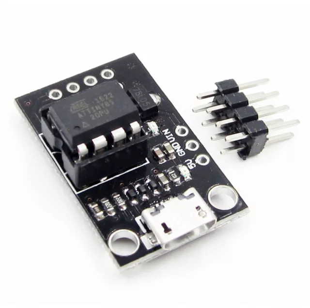 Mini ATTINY85 Micro USB Development Programmer Board Tiny85-20PU DIP-8 IC BSG 2