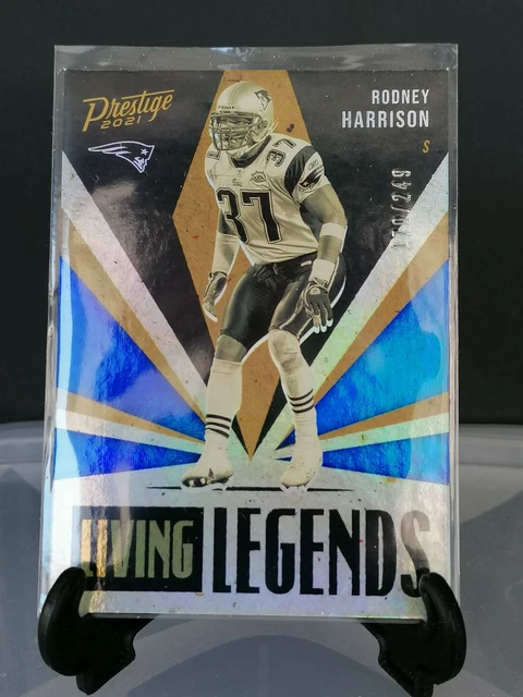 2021 Prestige Football Living Legends Rooney Harrison No.LL-1 Patriots /249