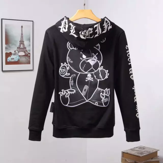 Felpa Cappuccio Hoodie Teddy Bear Philipp Plein Orsetto Giacca Philip Golf Sport