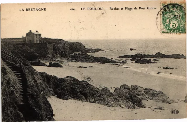 CPA La Bretagne - Le POULDU - Roches et Plage de Port Guirec (206869)