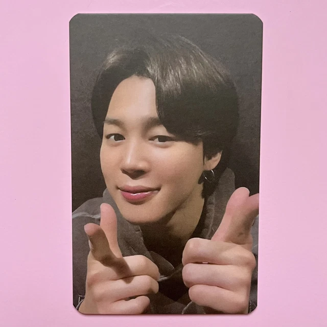 UNOFFICIAL BTS JIMIN FACE 2023 album random photocard. Bangtan ARMY