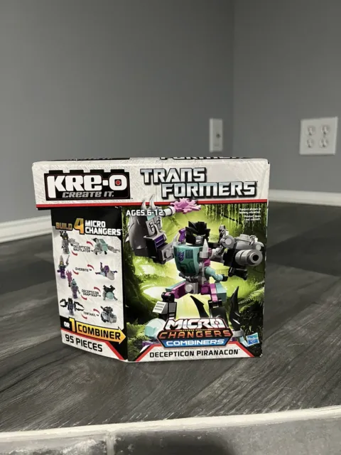 Transformers KRE-O Micro Changers Combiners Decepticon Piranacon KREO