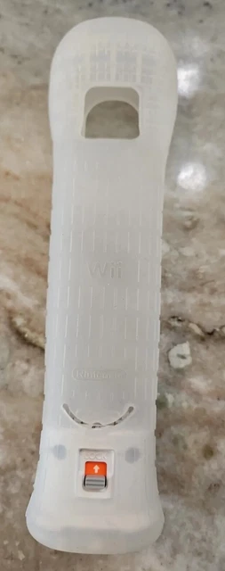 Official Genuine Nintendo Wii Motion Plus Adapter OEM With White Silicone Sleeve