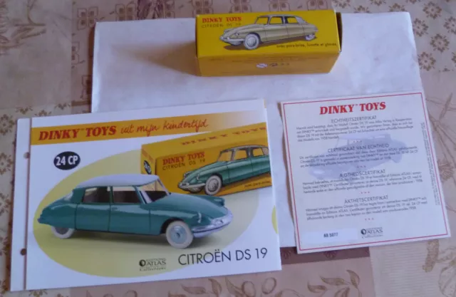 Dinky Toys Atlas Citroen DS 19 #24CP