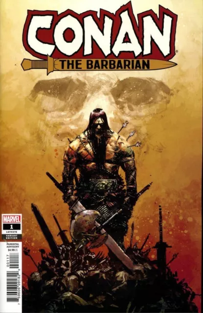 Conan The Barbarian #1 Zaffino Variant (2019) Vf/Nm Marvel