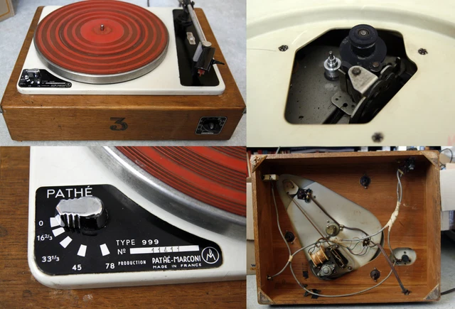 Tourne Disque Pathe Marconi