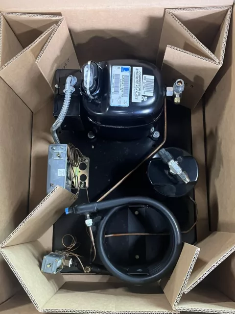 Tecumseh Condensing Unit AJA7441AXAXW, 2B209-9, R-12, 1/2HP, Water Cooled