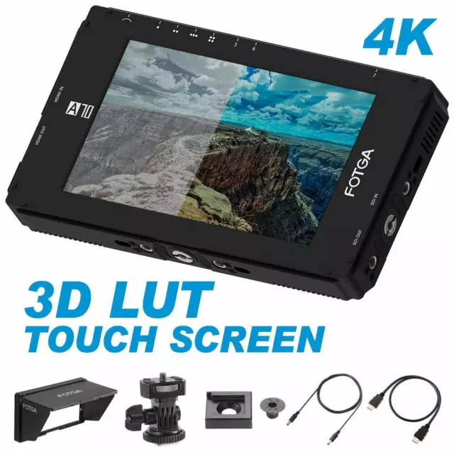 FOTGA DP500IIIS A70TL 7" IPS Camera Filed Video Monitor Touch Screen 3D LUT US