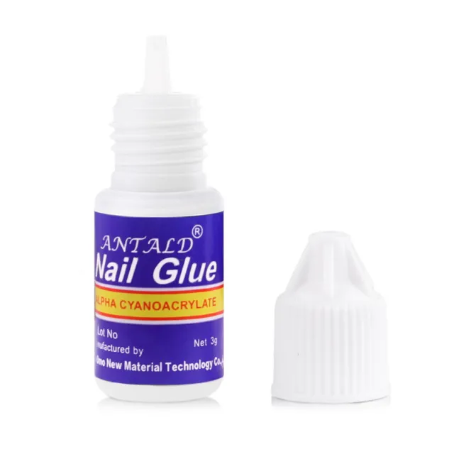 Nail Glue for Acrylic French False Nail Tips Stick 3D Fast Dry Glue Nail Tools