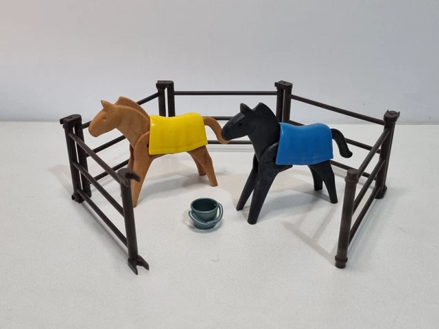 Lot De 80 Clôtures Jouets Pour Chevaux Miniatures - Plastique Marron, 8 Cm, Pour Micro-paysage, Décoration Et Jeux éducatifs - 11