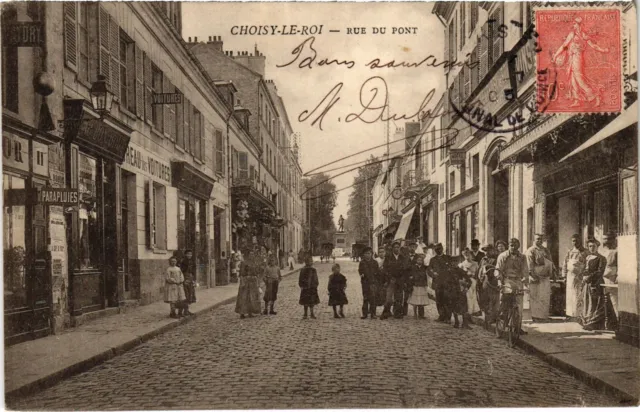 CPA Choisy-le-Roi Rue du Pont (1276308)