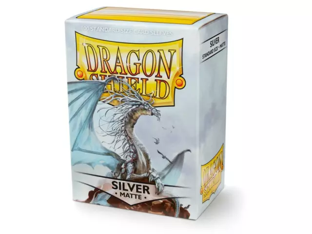 Dragon Shield - Matte Silver (100 pz.)