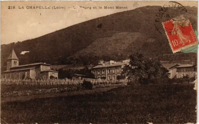 CPA AK La Chapelle - Le Bourg et le Mont Monet (430035)