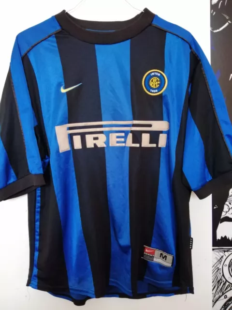 Original Nike 1999/2000 Internazionale Inter FC Football Shirt Jersey Kit