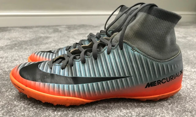 NIKE MERCURIAL CR7 Astro Turf Trainers Sock Boots Size UK