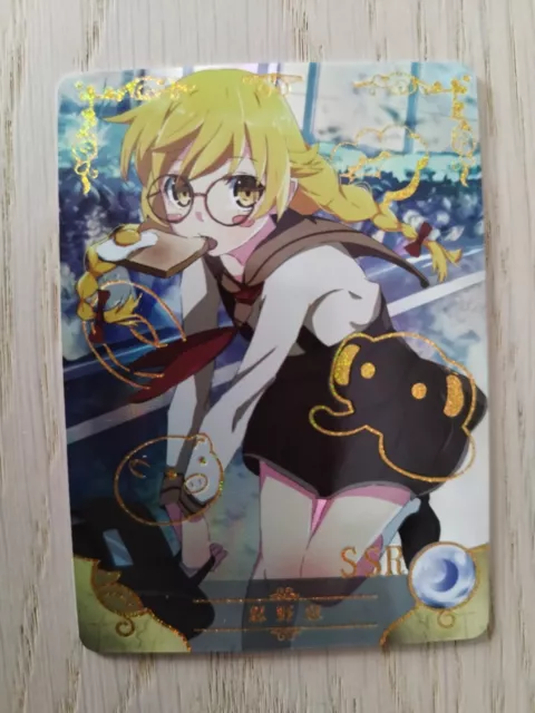 Shinobu Oshino SSR Goddess Story Anime waifu Doujin Holo Foil Card  NS-05-M07-15
