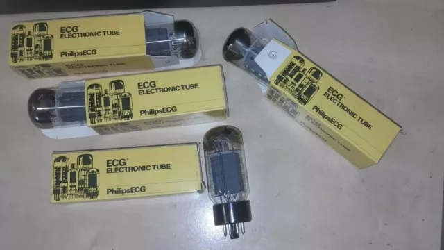 valvole philips el34 6ca7 lotto vintage non testato