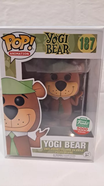 Funko Pop Animation Hannah Barbera Yogi Bear Vinylfigure #187 Ltd 5000