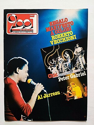 CIAO 2001 7 1976 CAT STEVENS WHO AKTUALA BB KING LABELLE ORNETTE COLEMAN 