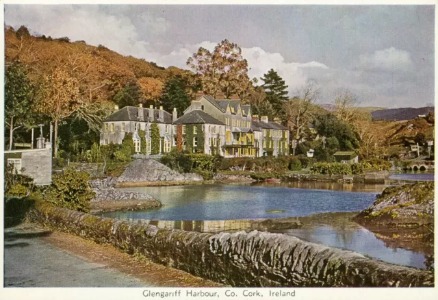 Glengarriff Harbour [Glengariff] Co. Cork. Ireland (PC Color Card no.248) 1960s