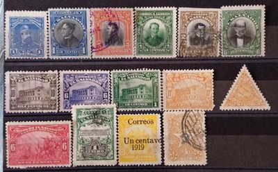 EL SALVADOR A/M Sc C103a Imperforato COPPIA Gomma integra 6cdh non linguellato 