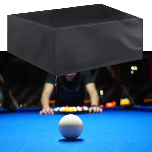 Weather Resistant Oxford Cloth Dust Cover for Outdoor Pool Table 89 Ft