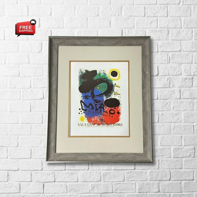 Joan Miro "ÁLBUM 19 1963" Exhibition Offset Lithography - Exhibition Poster
