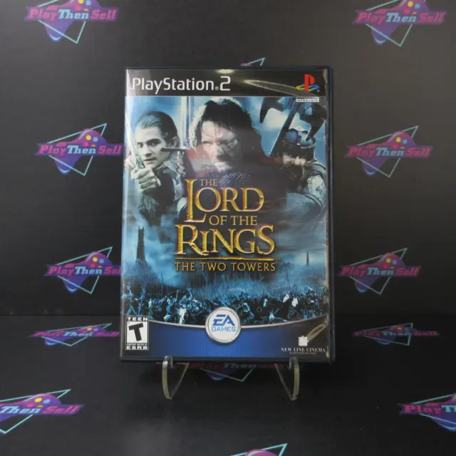 Lord of the Rings The Two Towers PS2 PlayStation 2 - Complete CIB
